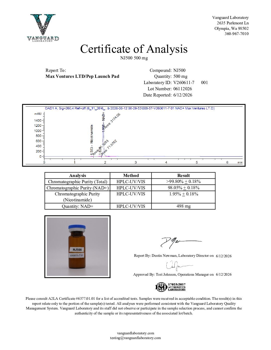 NAD 500 mg - Image 3