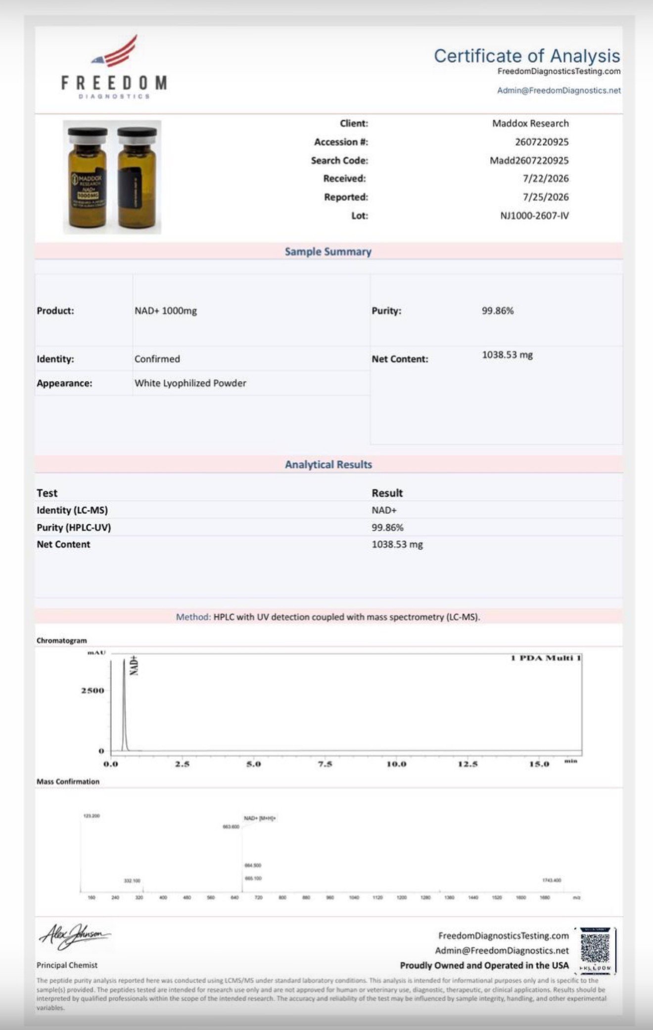 NAD+ 1000MG - Image 2